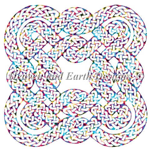 Celtic Tie Dye Knotwork - Click Image to Close